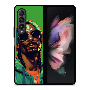 SNOOP DOG RAPPER ART Samsung Galaxy Z Fold 3 Case Cover