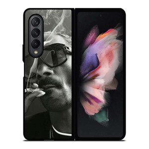 SNOOP DOGG RAPPER SMOKING Samsung Galaxy Z Fold 3 Case Cover