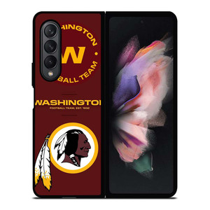 WASHINGTON REDSKINS LOGO FOOTBALL TEAM Samsung Galaxy Z Fold 3 Case Cover