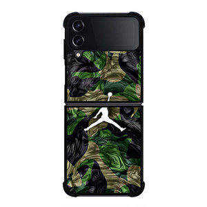 AIR JORDAN LOGO CAMO Samsung Galaxy Z Flip 4 Case Cover AIR JORDAN LOGO CAMO Samsung Galaxy Z Flip 4 Case Cover