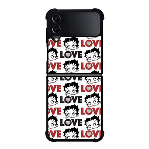 BETTY BOOP LOVE Samsung Galaxy Z Flip 4 Case Cover BETTY BOOP LOVE Samsung Galaxy Z Flip 4 Case Cover