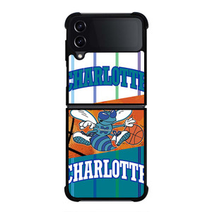 CHARLOTTE HORNETS BASKTEBALL LOGO Samsung Galaxy Z Flip 4 Case Cover CHARLOTTE HORNETS BASKTEBALL LOGO Samsung Galaxy Z Flip 4 Case Cover