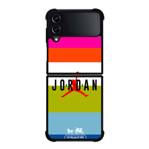 COACH NEW YORK AIR JORDAN STRIPE Samsung Galaxy Z Flip 4 Case Cover COACH NEW YORK AIR JORDAN STRIPE Samsung Galaxy Z Flip 4 Case Cover
