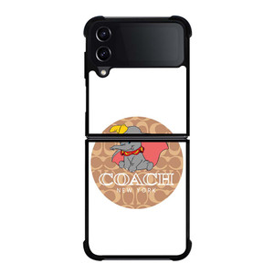 COACH NEW YORK DUMBO DISNEY Samsung Galaxy Z Flip 4 Case Cover COACH NEW YORK DUMBO DISNEY Samsung Galaxy Z Flip 4 Case Cover