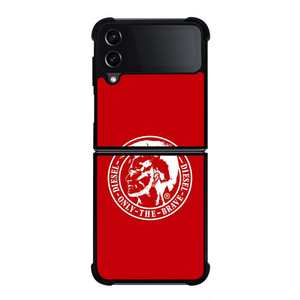 DIESEL CLOTHING ONLY THE BRAVE Samsung Galaxy Z Flip 4 Case Cover DIESEL CLOTHING ONLY THE BRAVE Samsung Galaxy Z Flip 4 Case Cover