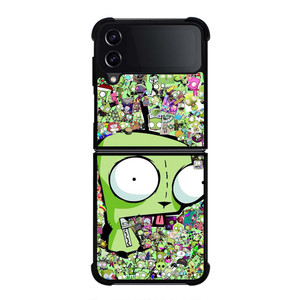 INVADER ZIM CARTOON COLLAGE Samsung Galaxy Z Flip 4 Case Cover INVADER ZIM CARTOON COLLAGE Samsung Galaxy Z Flip 4 Case Cover