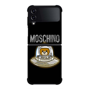 MOSCHINO BEAR UFO Samsung Galaxy Z Flip 4 Case Cover MOSCHINO BEAR UFO Samsung Galaxy Z Flip 4 Case Cover