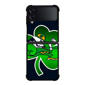 NOTRE DAME FIGHTING IRISH ICON LOGO Samsung Galaxy Z Flip 4 Case Cover NOTRE DAME FIGHTING IRISH ICON LOGO Samsung Galaxy Z Flip 4 Case Cover