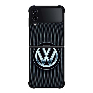 VW VOLKSWAGEN CAR LOGO Samsung Galaxy Z Flip 4 Case Cover VW VOLKSWAGEN CAR LOGO Samsung Galaxy Z Flip 4 Case Cover
