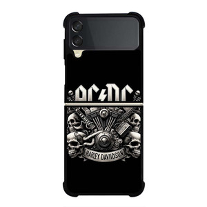 ACDC AC DC HARLEY DAVIDSON LOGO Samsung Galaxy Z Flip 3 Case Cover ACDC AC DC HARLEY DAVIDSON LOGO Samsung Galaxy Z Flip 3 Case Cover