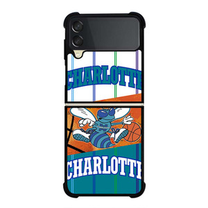 CHARLOTTE HORNETS BASKTEBALL LOGO Samsung Galaxy Z Flip 3 Case Cover CHARLOTTE HORNETS BASKTEBALL LOGO Samsung Galaxy Z Flip 3 Case Cover