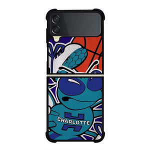 CHARLOTTE HORNETS BASKTEBALL TEAM LOGO Samsung Galaxy Z Flip 3 Case Cover