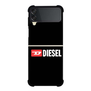 DIESEL CLOTHING LOGO Samsung Galaxy Z Flip 3 Case Cover DIESEL CLOTHING LOGO Samsung Galaxy Z Flip 3 Case Cover