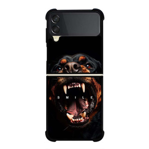 GIVENCHY ROTTWEILER DOG SMILE Samsung Galaxy Z Flip 3 Case Cover
