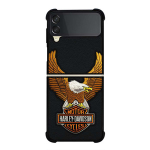 HARLEY DAVIDSON MOTORCYCLE BADGE LOGO Samsung Galaxy Z Flip 3 Case Cover HARLEY DAVIDSON MOTORCYCLE BADGE LOGO Samsung Galaxy Z Flip 3 Case Cover