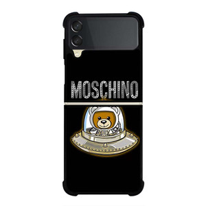 MOSCHINO BEAR UFO Samsung Galaxy Z Flip 3 Case Cover MOSCHINO BEAR UFO Samsung Galaxy Z Flip 3 Case Cover