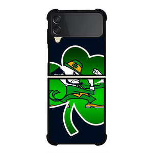 NOTRE DAME FIGHTING IRISH ICON LOGO Samsung Galaxy Z Flip 3 Case Cover NOTRE DAME FIGHTING IRISH ICON LOGO Samsung Galaxy Z Flip 3 Case Cover