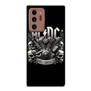 ACDC AC DC HARLEY DAVIDSON LOGO Samsung Galaxy Note 20 Ultra Case Cover ACDC AC DC HARLEY DAVIDSON LOGO Samsung Galaxy Note 20 Ultra Case Cover