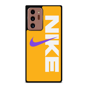 NIKE LOGO PURPLE YELLOW Samsung Galaxy Note 20 Ultra Case Cover