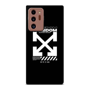 OFF WHITE CLOTHING FREEDOM Samsung Galaxy Note 20 Ultra Case Cover