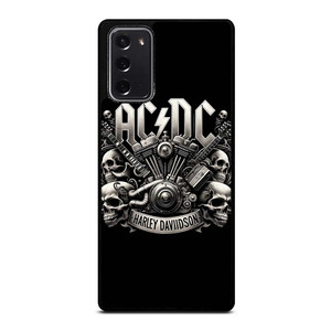 ACDC AC DC HARLEY DAVIDSON LOGO Samsung Galaxy Note 20 Case Cover