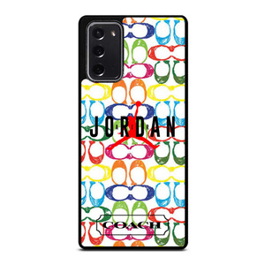 COACH NEW YORK AIR JORDAN COLORFUL Samsung Galaxy Note 20 Case Cover COACH NEW YORK AIR JORDAN COLORFUL Samsung Galaxy Note 20 Case Cover
