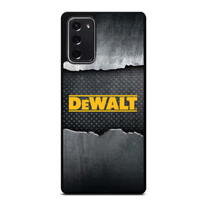DEWALT TOOLS METAL LOGO Samsung Galaxy Note 20 Case Cover DEWALT TOOLS METAL LOGO Samsung Galaxy Note 20 Case Cover