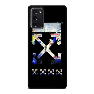 OFF WHITE CLOTHING ART LOGO Samsung Galaxy Note 20 Case Cover