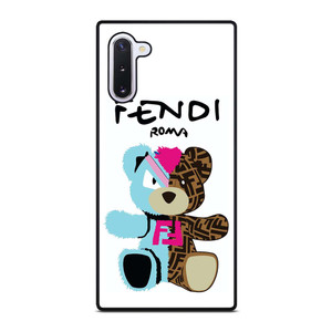 FENDI ROMA BEAR LOGO Samsung Galaxy Note 10 Case Cover FENDI ROMA BEAR LOGO Samsung Galaxy Note 10 Case Cover