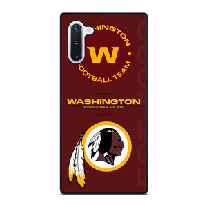 WASHINGTON REDSKINS LOGO FOOTBALL TEAM Samsung Galaxy Note 10 Case Cover