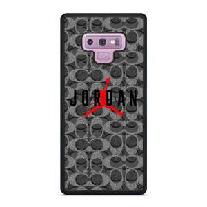 COACH NEW YORK AIR JORDAN BLACK Samsung Galaxy Note 9 Case Cover