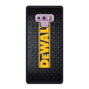 DEWALT TOOLS LOGO METAL Samsung Galaxy Note 9 Case Cover