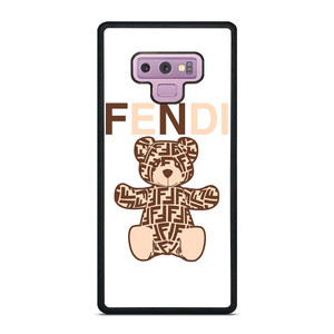 FENDI ROMA BROWN BEAR Samsung Galaxy Note 9 Case Cover