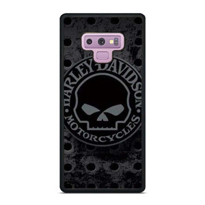 HARLEY DAVIDSON MOTORCYCLE IRON SKULL Samsung Galaxy Note 9 Case Cover