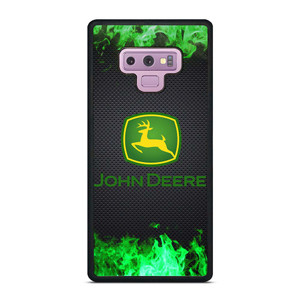 JOHN DEERE TRACTOR LOGO GREEN FIRE Samsung Galaxy Note 9 Case Cover JOHN DEERE TRACTOR LOGO GREEN FIRE Samsung Galaxy Note 9 Case Cover