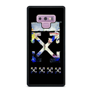 OFF WHITE CLOTHING ART LOGO Samsung Galaxy Note 9 Case Cover