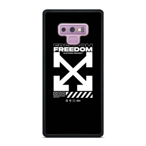 OFF WHITE CLOTHING FREEDOM Samsung Galaxy Note 9 Case Cover