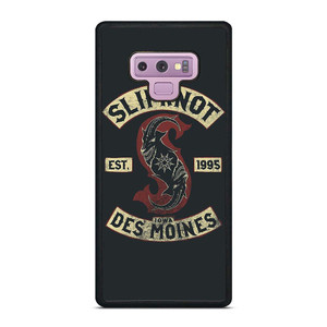 SLIPKNOT DES MOINES SINCE 1995 Samsung Galaxy Note 9 Case Cover SLIPKNOT DES MOINES SINCE 1995 Samsung Galaxy Note 9 Case Cover
