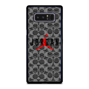 COACH NEW YORK AIR JORDAN BLACK Samsung Galaxy Note 8 Case Cover