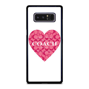 COACH NEW YORK PINK HEART Samsung Galaxy Note 8 Case Cover
