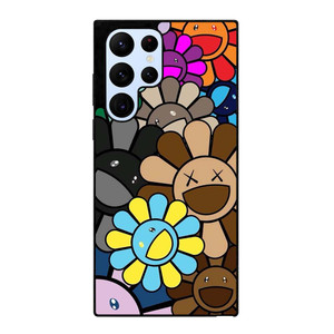 KAWS X TAKASHI MURAKAMI FLOWER Samsung Galaxy S22 Ultra Case Cover KAWS X TAKASHI MURAKAMI FLOWER Samsung Galaxy S22 Ultra Case Cover