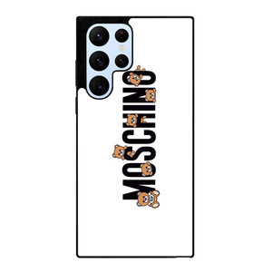 MOSCHINO BEAR LOGO Samsung Galaxy S22 Ultra Case Cover