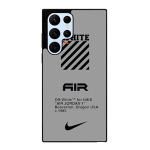 OFF WHITE X AIR JORDAN Samsung Galaxy S22 Ultra Case Cover