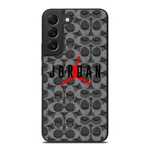 COACH NEW YORK AIR JORDAN BLACK Samsung Galaxy S22 Plus Case Cover