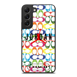 COACH NEW YORK AIR JORDAN COLORFUL Samsung Galaxy S22 Plus Case Cover