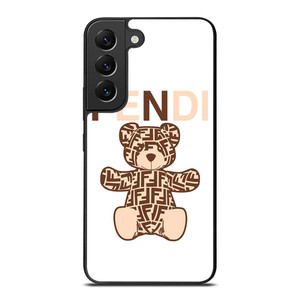 FENDI ROMA BROWN BEAR Samsung Galaxy S22 Plus Case Cover