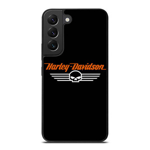 HARLEY DAVIDSON LOGO SKULL Samsung Galaxy S22 Plus Case Cover