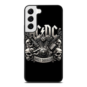 ACDC AC DC HARLEY DAVIDSON LOGO Samsung Galaxy S22 Case Cover ACDC AC DC HARLEY DAVIDSON LOGO Samsung Galaxy S22 Case Cover