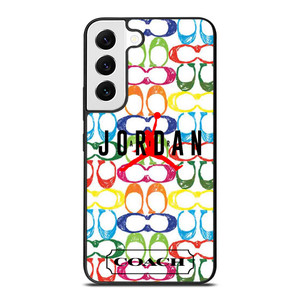 COACH NEW YORK AIR JORDAN COLORFUL Samsung Galaxy S22 Case Cover