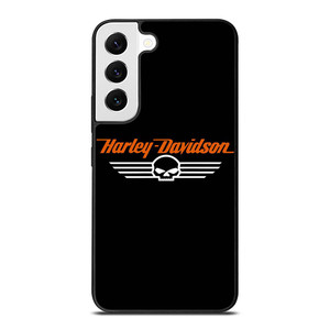 HARLEY DAVIDSON LOGO SKULL Samsung Galaxy S22 Case Cover HARLEY DAVIDSON LOGO SKULL Samsung Galaxy S22 Case Cover